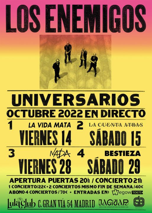 los-enemigos-conciertos-universarios-octubre