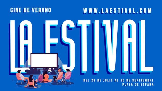 Llega el #cinedeverano y muchas más actividades #gastro #monologos #conciertos al centro de #Madrid con #LaEstival en #PlazaDeEspaña info en link en bio #elvis #eldiadelabestia #cine #palaciodelaprensa