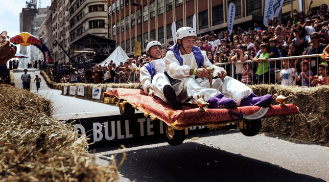 Red Bull Autos Locos, la carrera más loca de todos los tiempos, llega este domingo 2 de octubre en Madrid