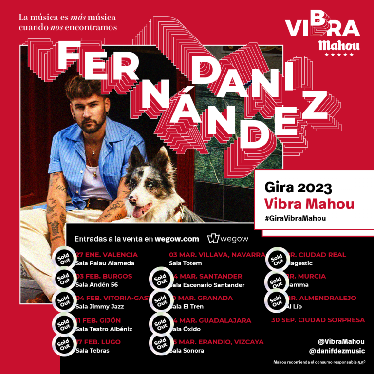 GiraVibraMahou_DANI FDEZ_Cartel_SOLD OUT