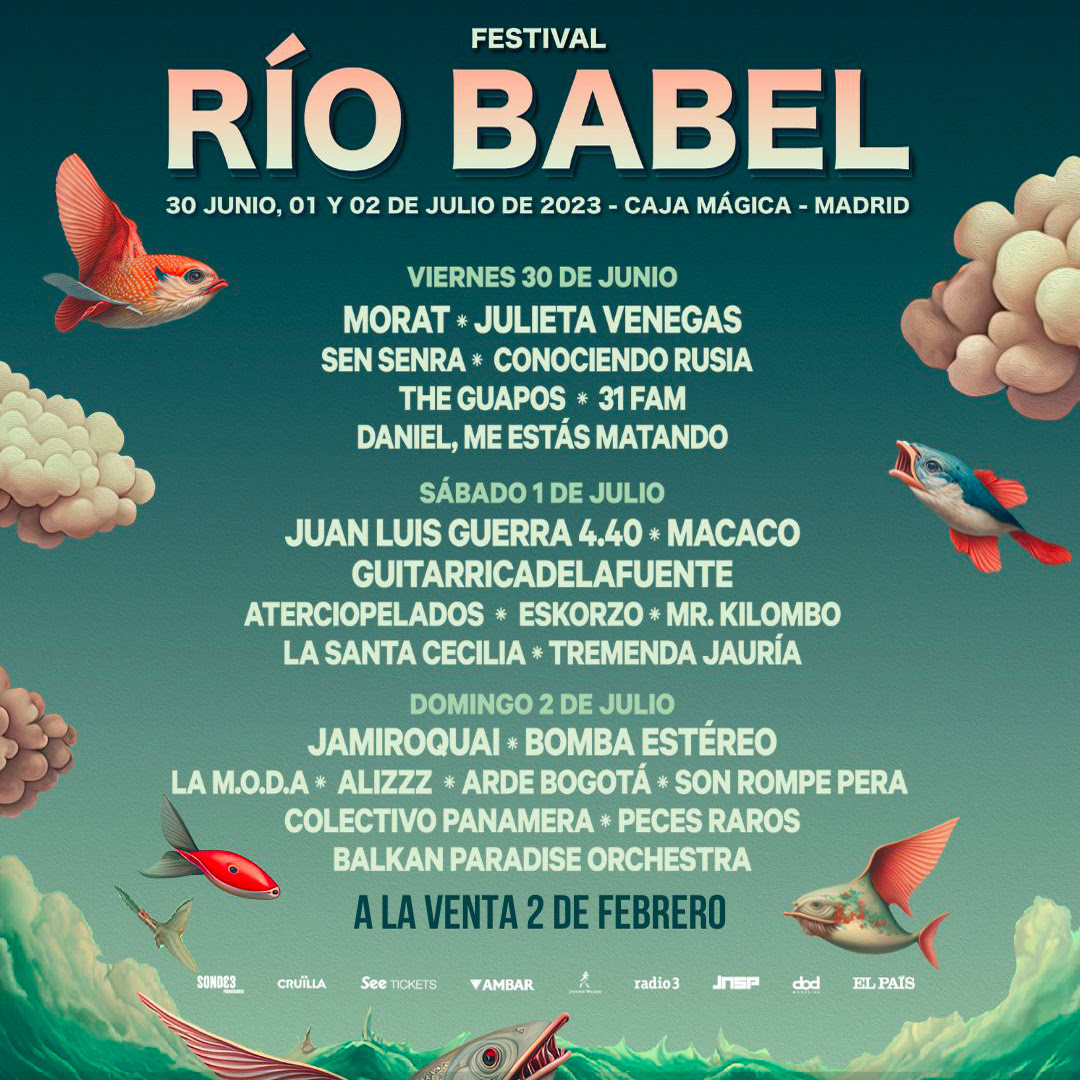 Río Babel se celebrará en la Caja Mágica de Madrid del 30 de junio al 2