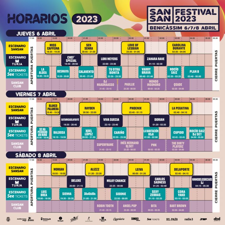 san san festival horrios