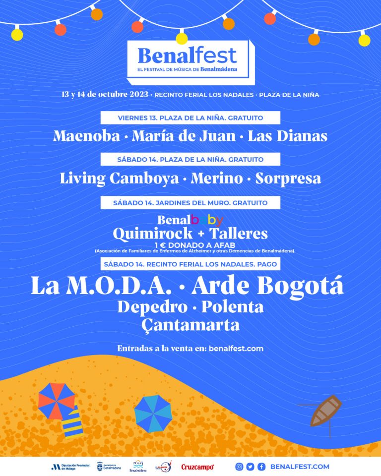 benalfest 2023 line up