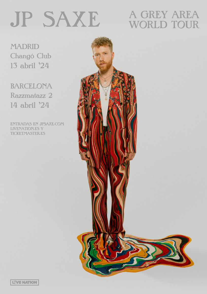 jp saxe en madrid y barcleona