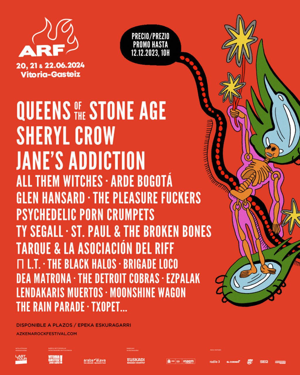 janes addiction azkena 2024