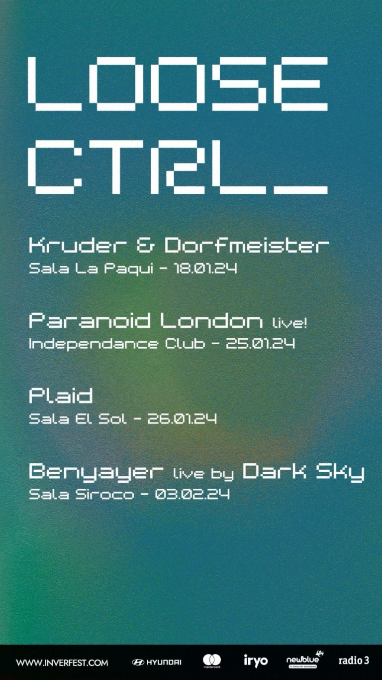 Inverfest estrena nuevo ciclo de música electrónica, "LOOSE CTRL_