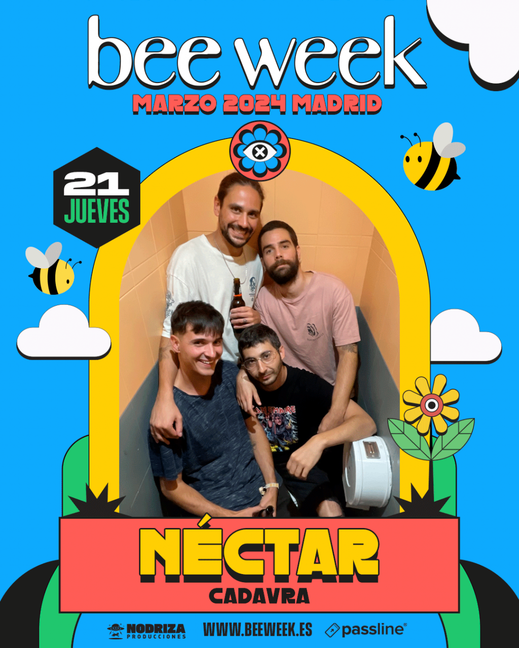 nectar-bee-week-lagrimas-sudor-saliva