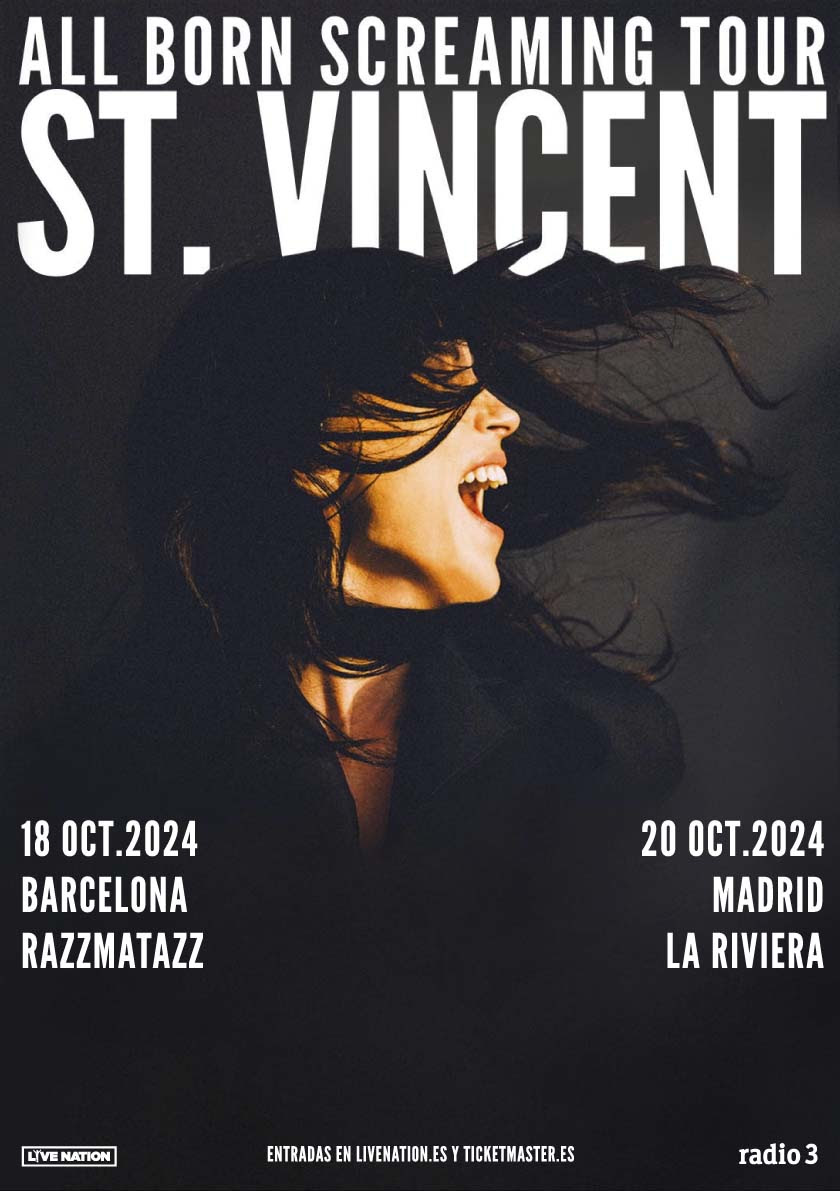 st vincent gira madrid barcelona