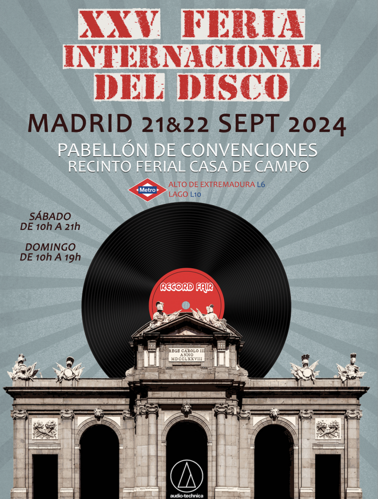feria del disco madrid casa de campo 2024