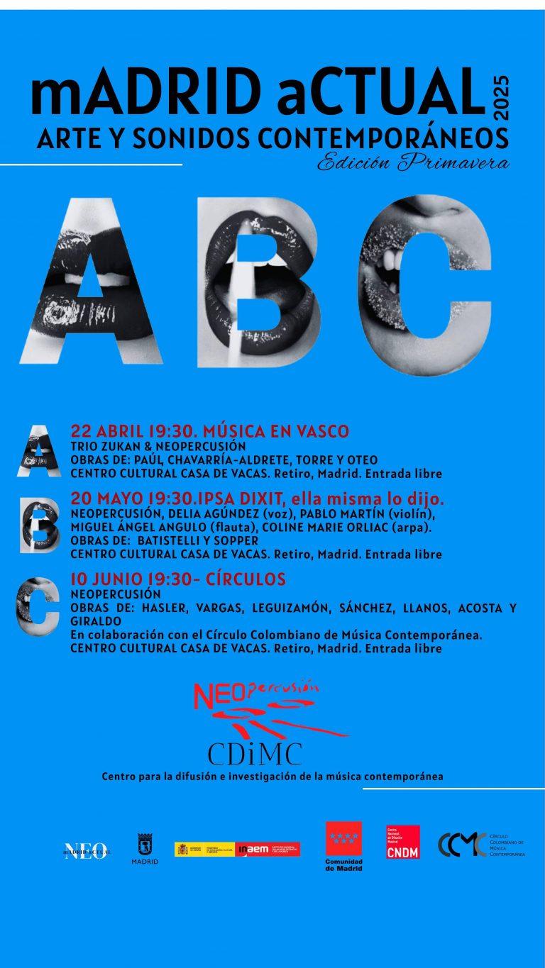 Cartel madrid actual 2025 edic primavera