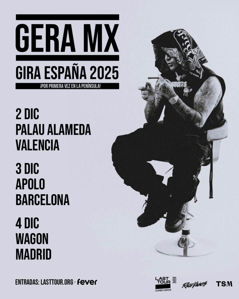 gera mx gira españa 2025