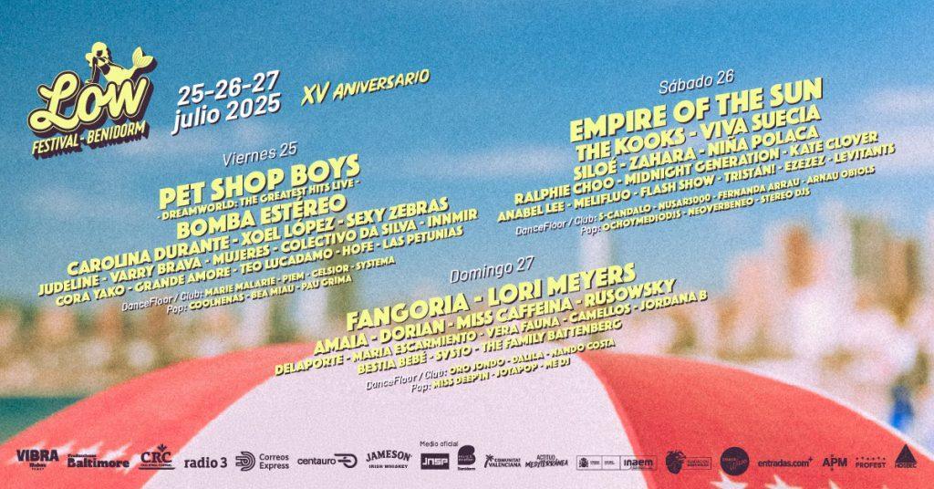 low festival horarios 2025