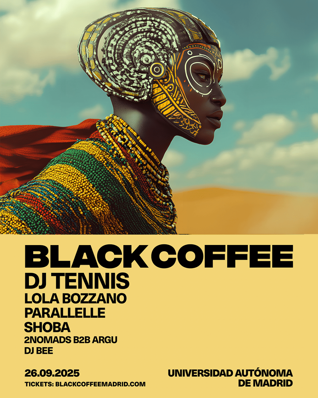 black coffee line up madrid autonoma