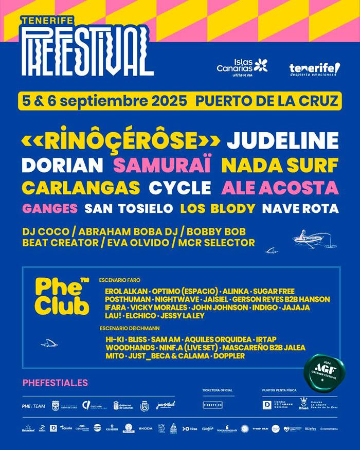 phe festival horario