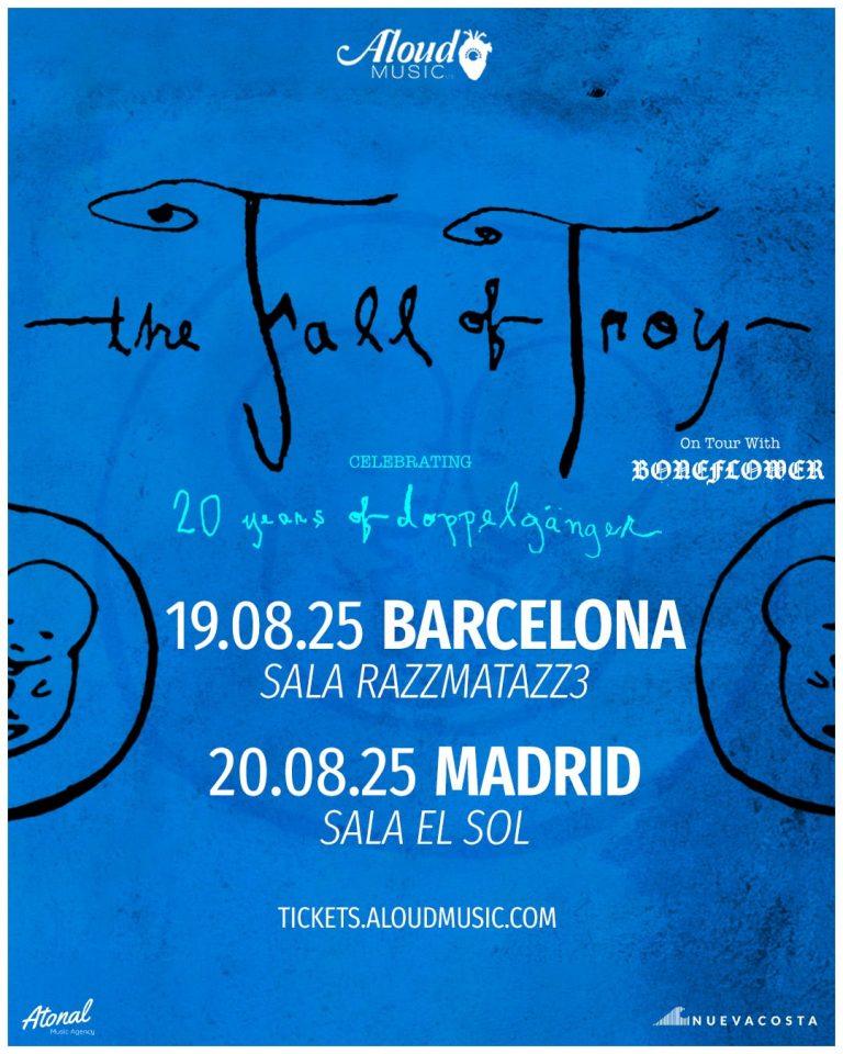 the fall of troy boneflower madrid barcelona