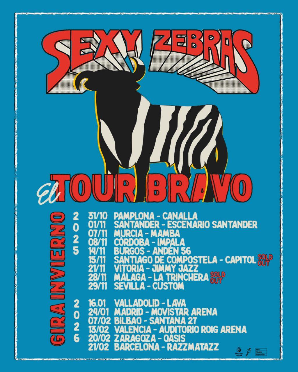 sexy zebras tour bravo