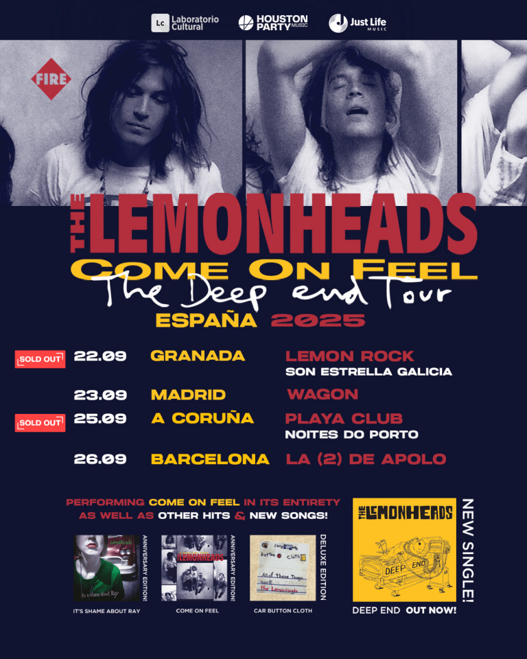 the lemonheads gira 2025 granada madrid