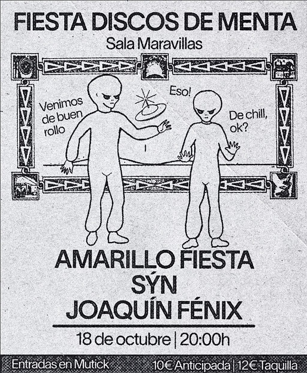 fiesta discos de menta