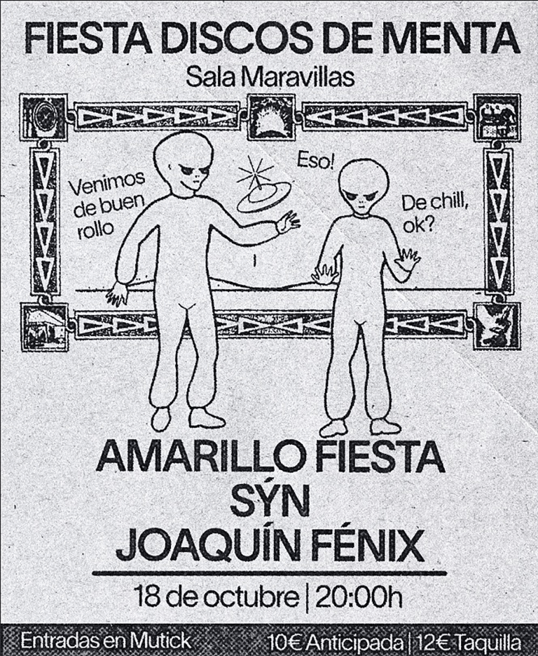 fiesta discos de menta
