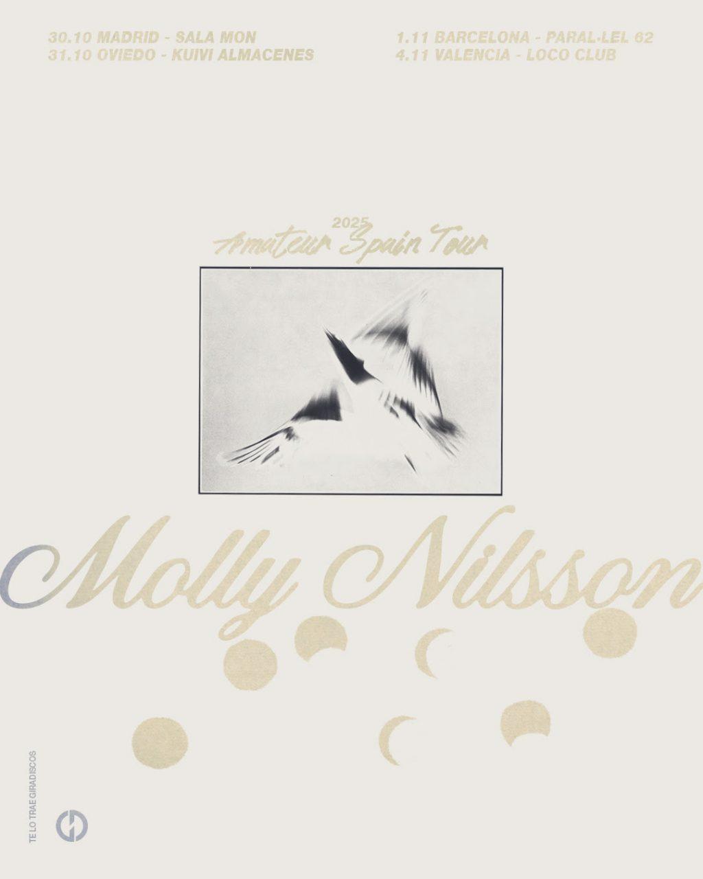 molly nilson spanish tour noviembre 2025 amateur