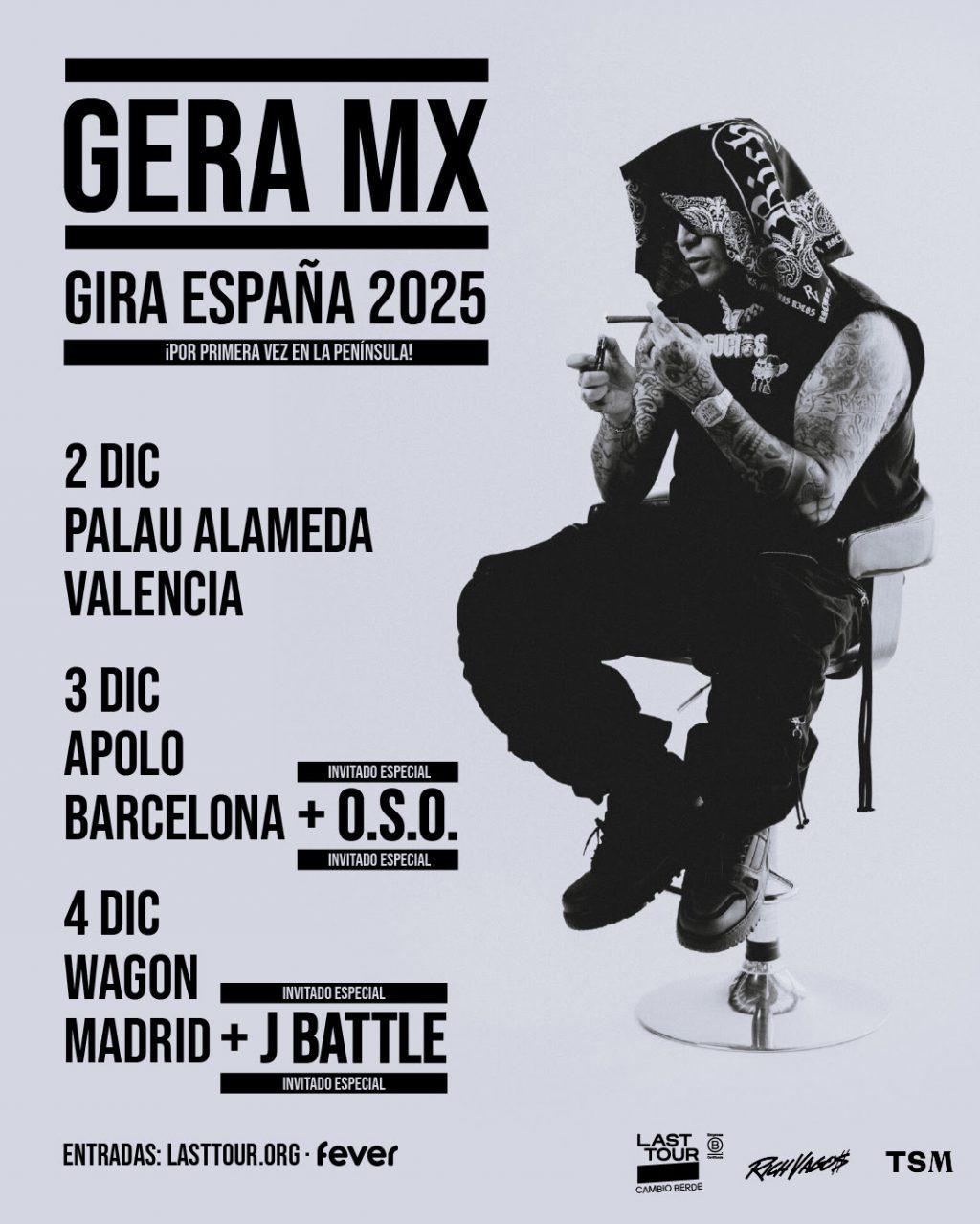 gera mx spanish tour 2025