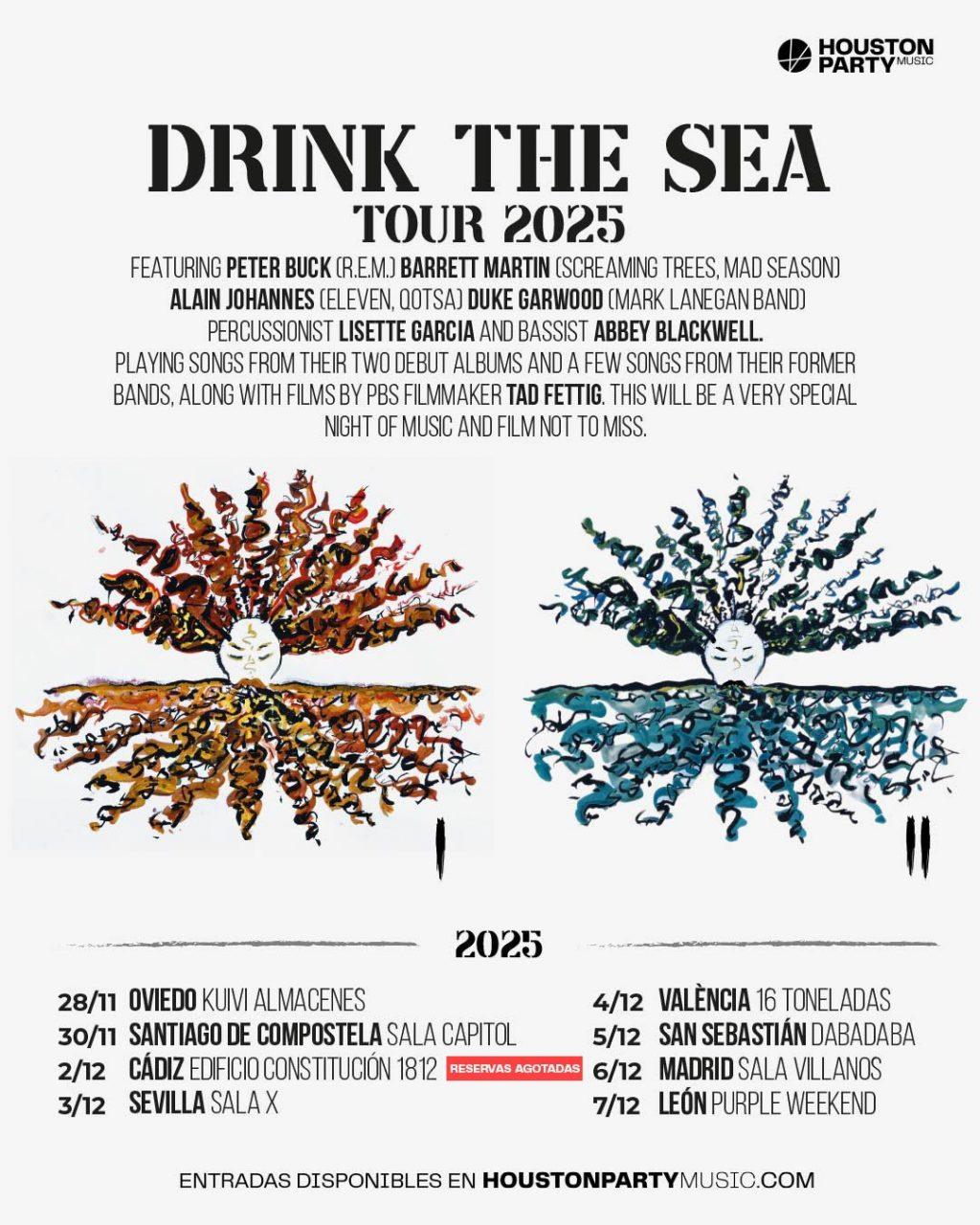 drink the sea 2025 tour