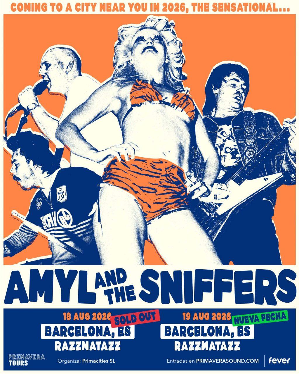 amyl and the sniffers barcelona doble fecha