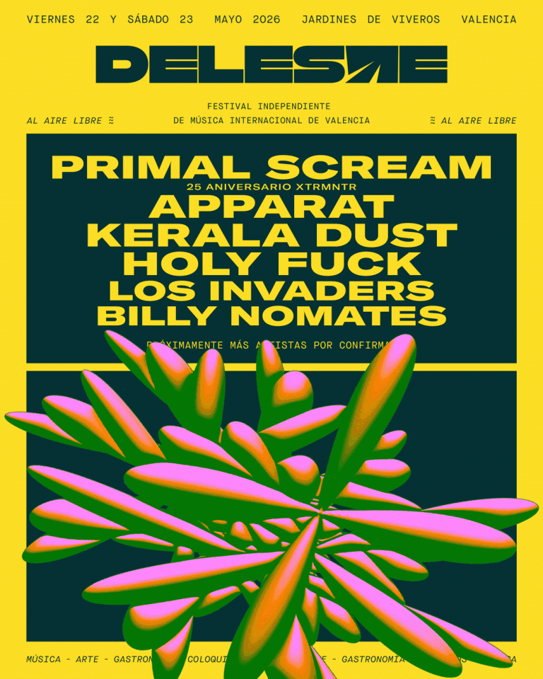 deleste festival valencia 2026 mayo apparat primal scream