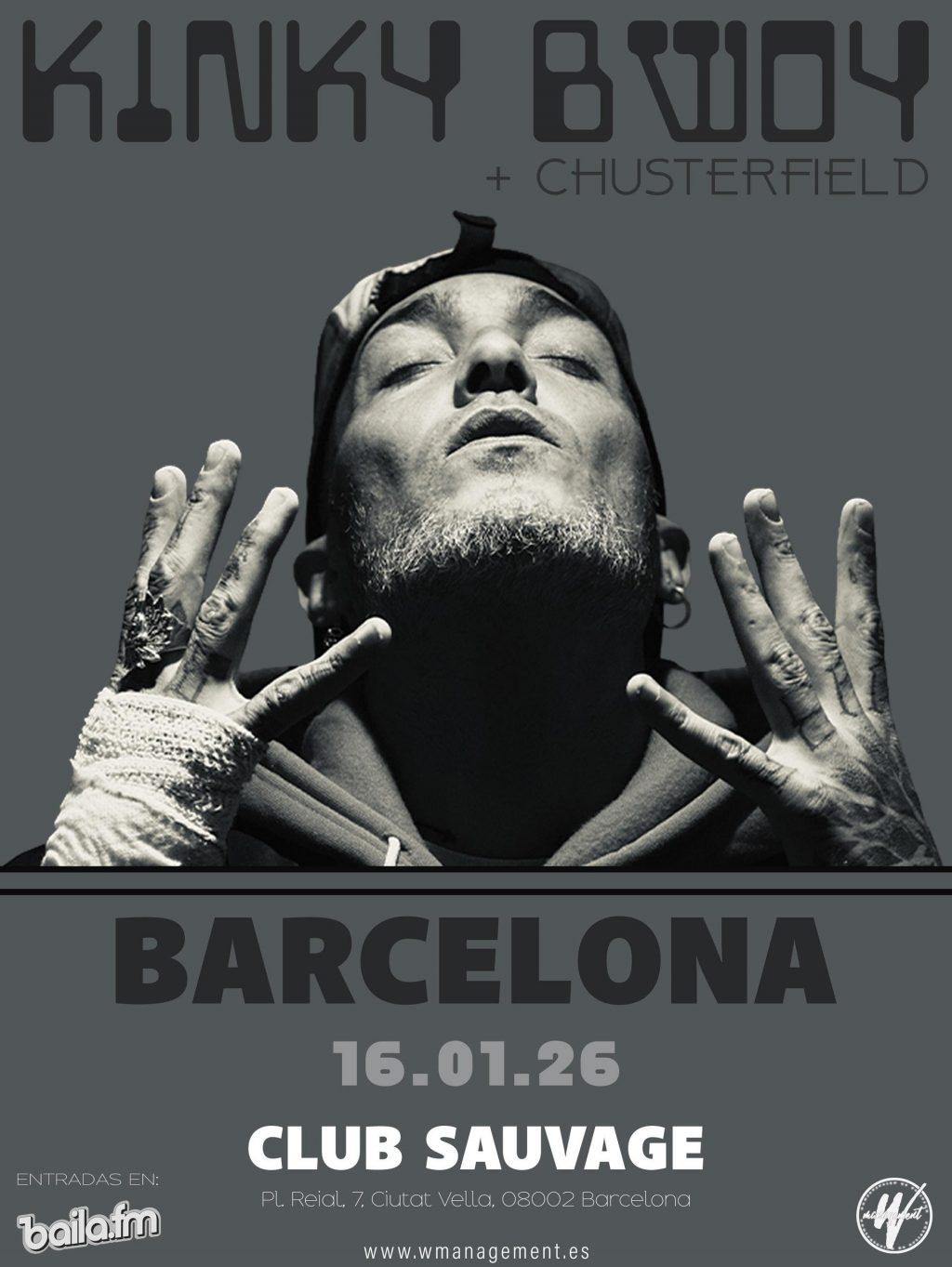 kinky_bwoy_barcelona_enero_Sauvage_2026