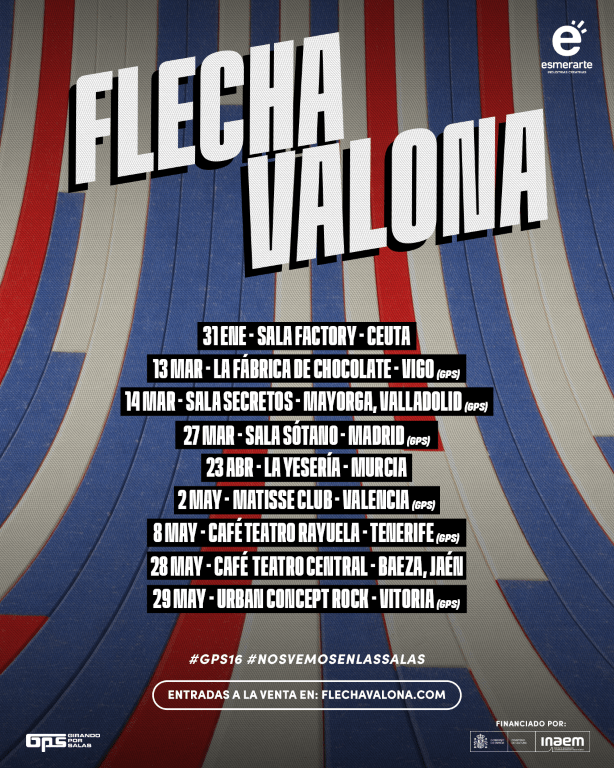 flecha valona girando por salas