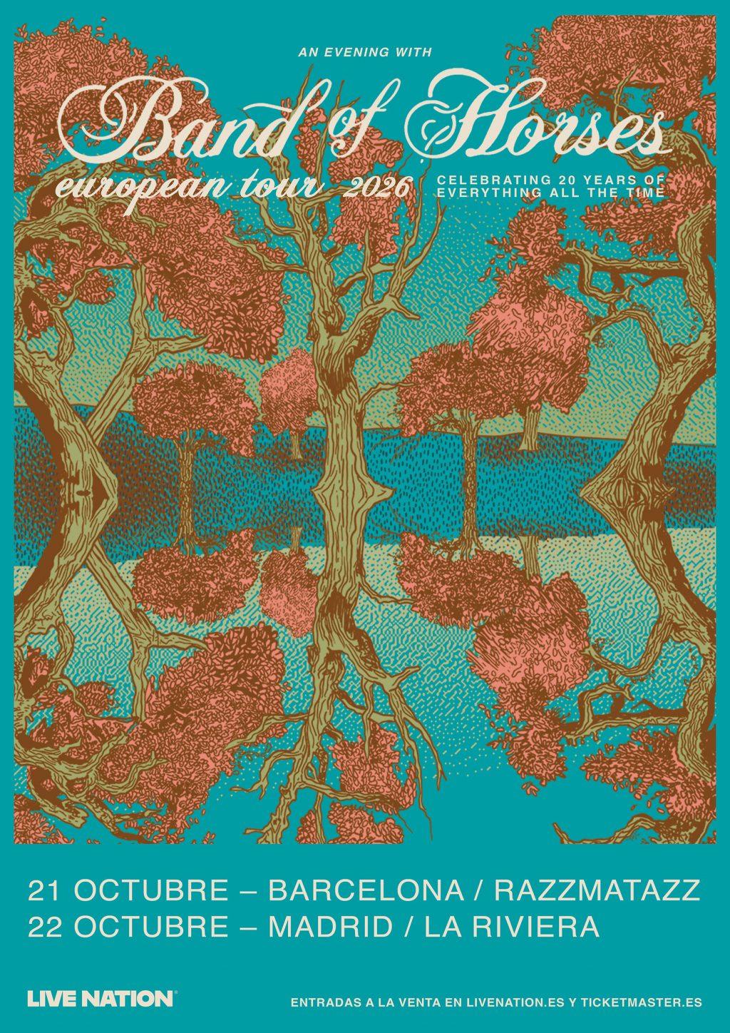 band-of-horses-madrid-2026-barcelona-tour