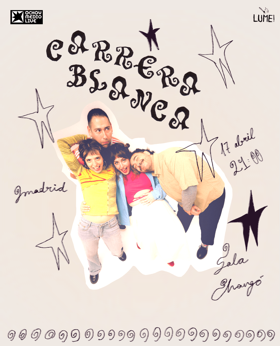 carrera blanca sala chango