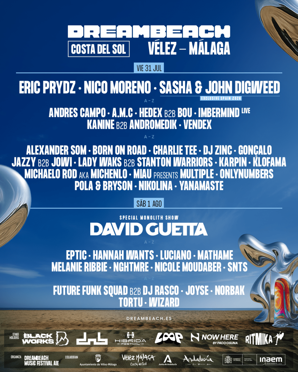 dreambeach-2026-programacion-dias