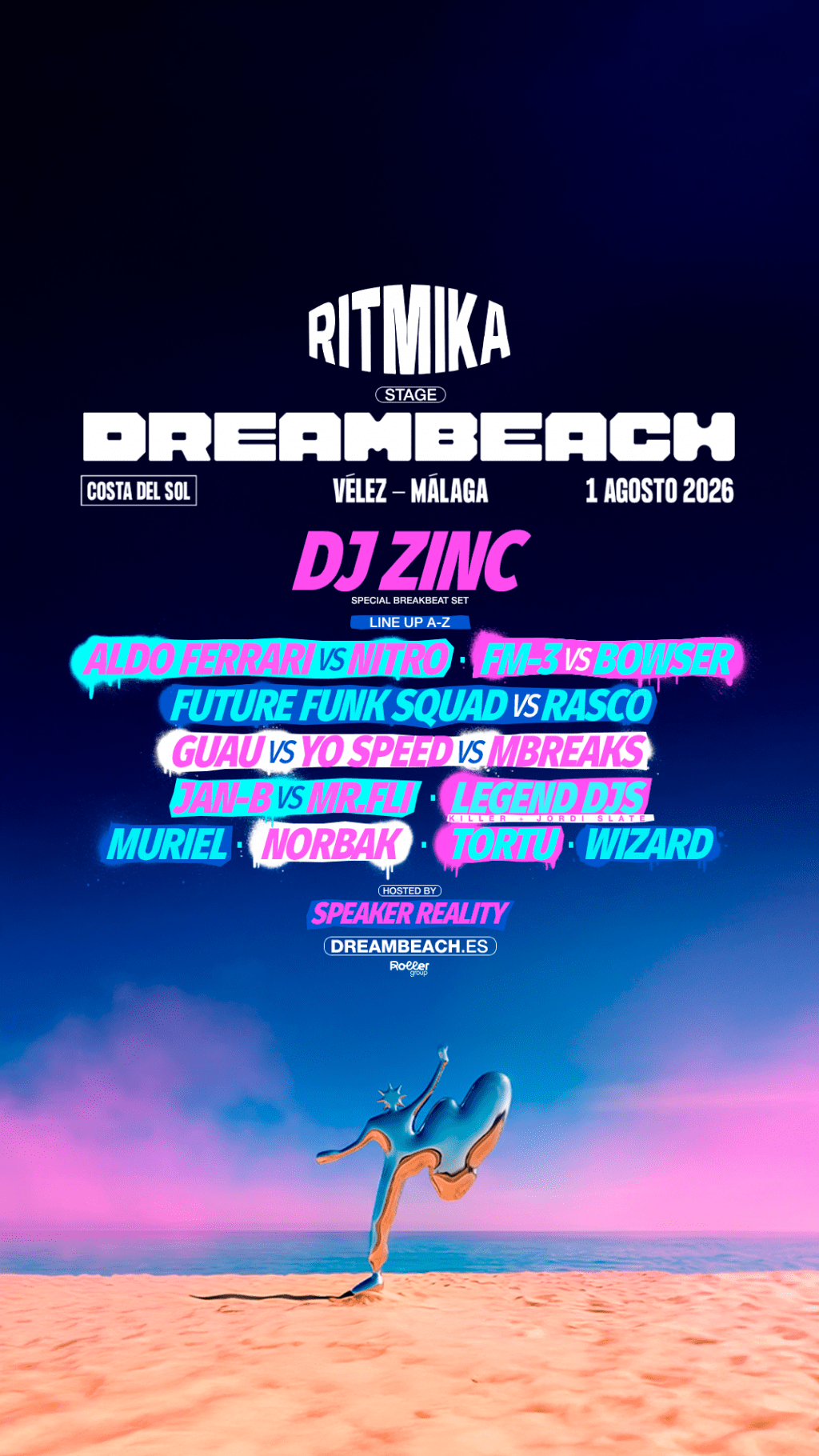 Híbrida y Ritmika protagonizarán dos jornadas dedicadas al breakbeat