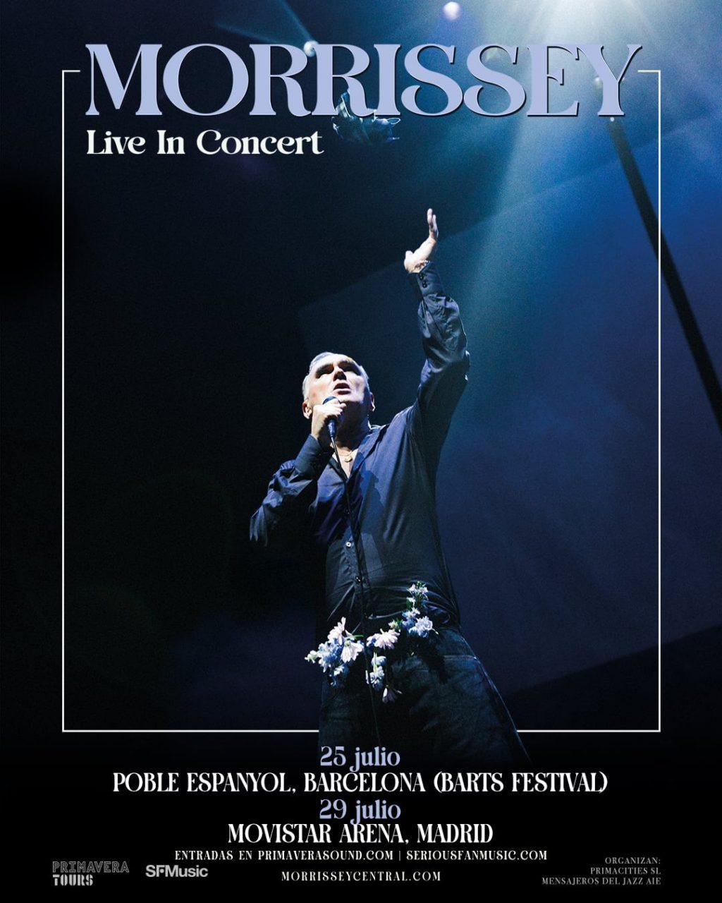 morrissey barcelona y madrid